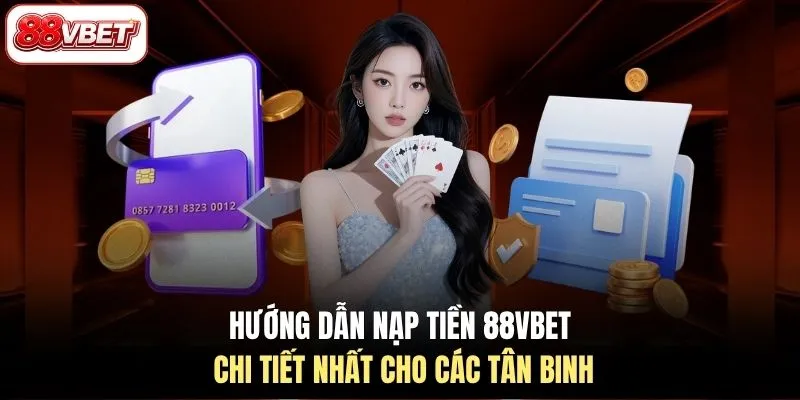 Hướng dẫn nạp tiền 88VBET chi tiết nhất cho các tân binh