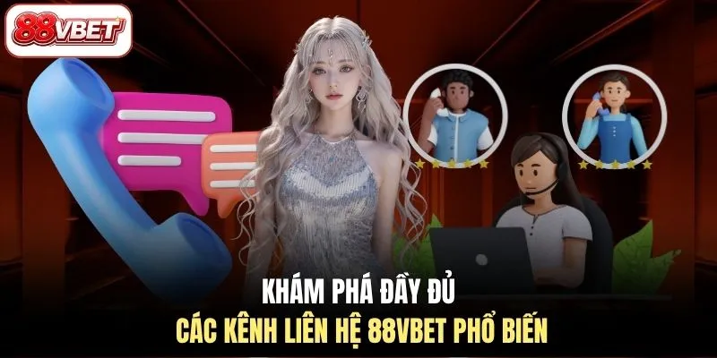 Khám phá đầy đủ các kênh liên hệ 88VBET phổ biến
