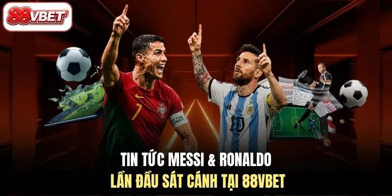 Tin tức Messi & Ronaldo lần đầu sát cánh tại 88VBET